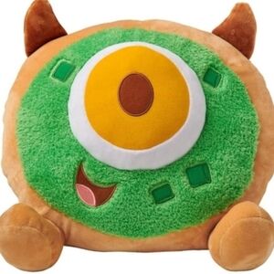 Disney Parks Giant Mike Wazowski Avacado Egg Bagel Plush